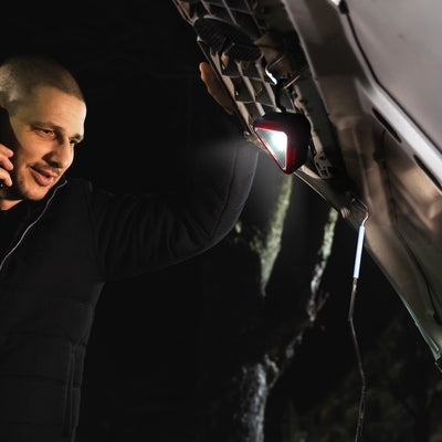 Twin Pack Roadside LED Safety Triangle Lights