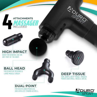 Aduro Sport Elite Recovery Deep Tissue Massage Gun
