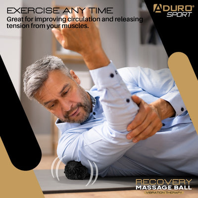 2 Pack Aduro Sport Vibrating Recovery Massage Ball