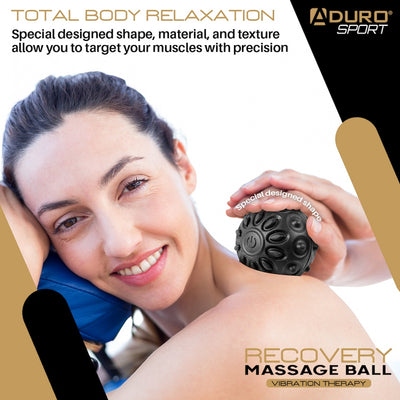 2 Pack Aduro Sport Vibrating Recovery Massage Ball