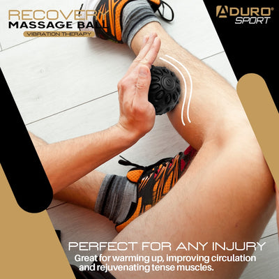 2 Pack Aduro Sport Vibrating Recovery Massage Ball