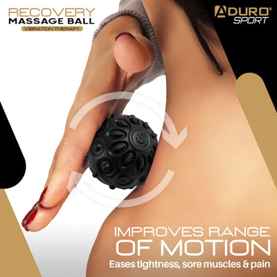 2 Pack Aduro Sport Vibrating Recovery Massage Ball