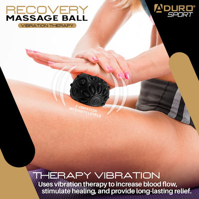 2 Pack Aduro Sport Vibrating Recovery Massage Ball