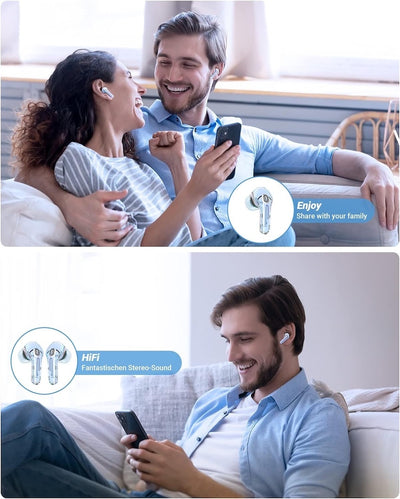 Bits N Bytes Wireless Earbuds - AQUA