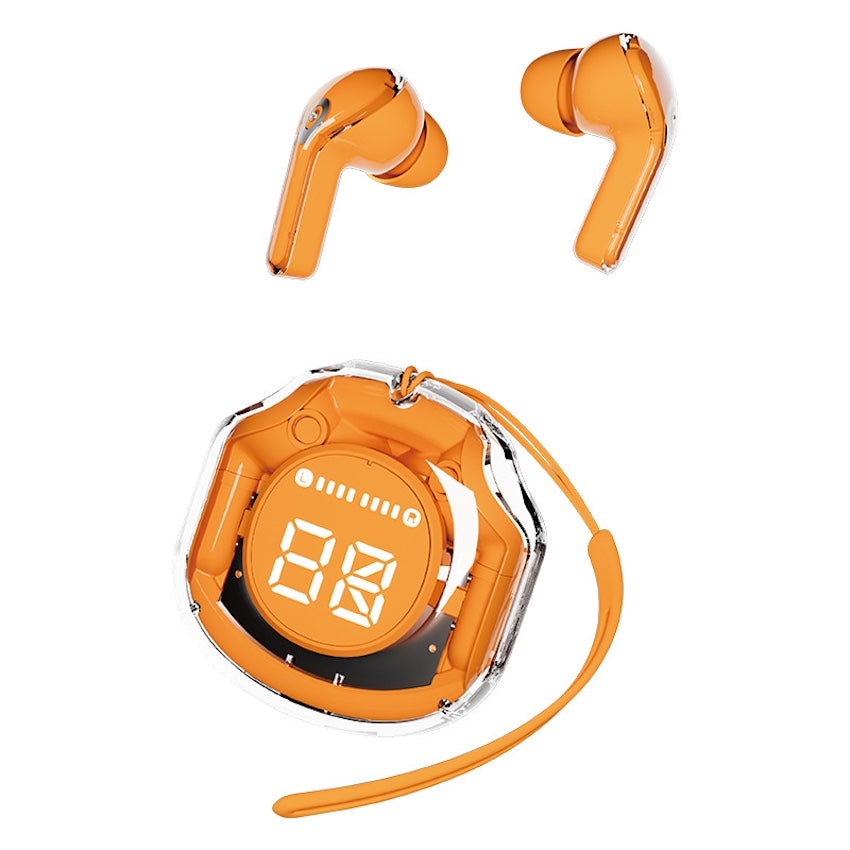 Bits N Bytes Wireless Earbuds - ORANGE