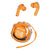 Bits N Bytes Wireless Earbuds - ORANGE