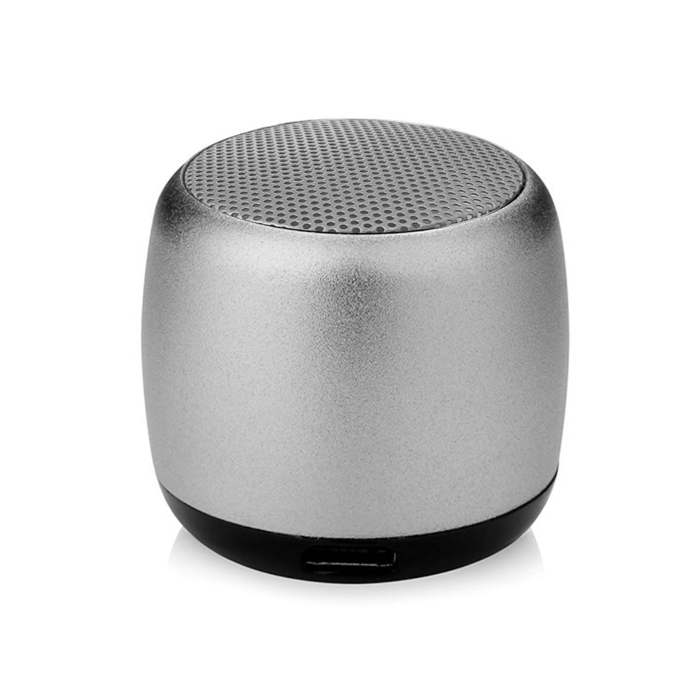 Mini Bluetooth Speaker With Dual Connect - SILVER MOON