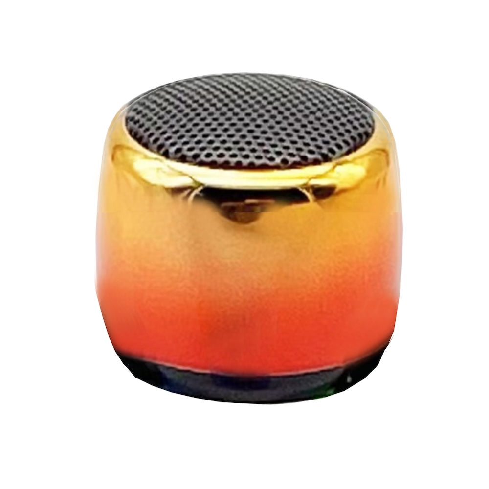 Mini Bluetooth Speaker With Dual Connect - SUNSET ORANGE