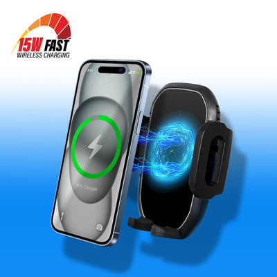 15W Fast Wireless Charging Vent Mount