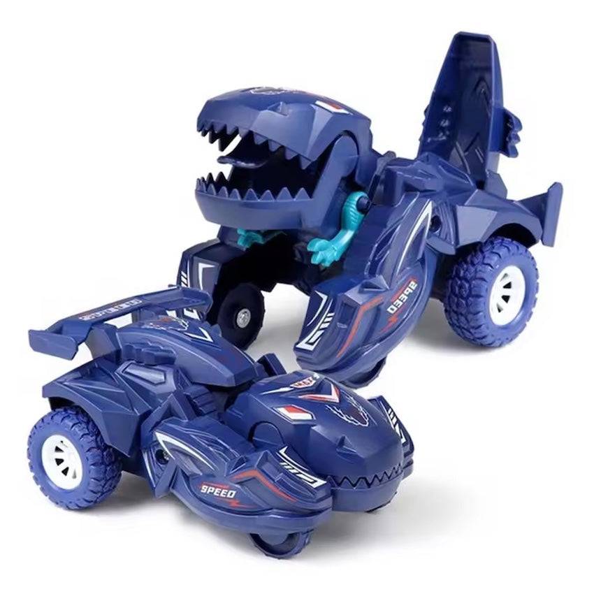 DinoMorph Transforming Dino Truck - Navy