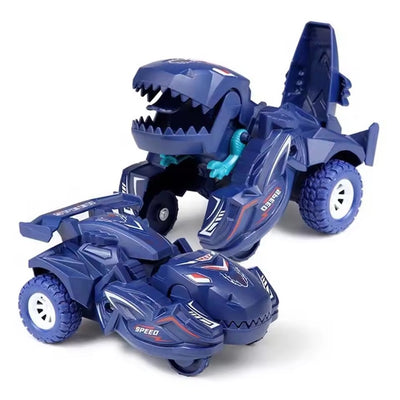 DinoMorph Transforming Dino Truck - Navy