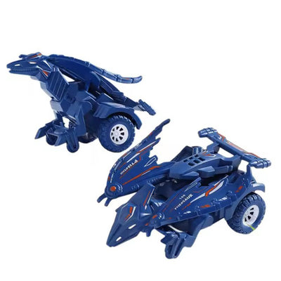 DinoMorph Transforming Dino Truck - Navy