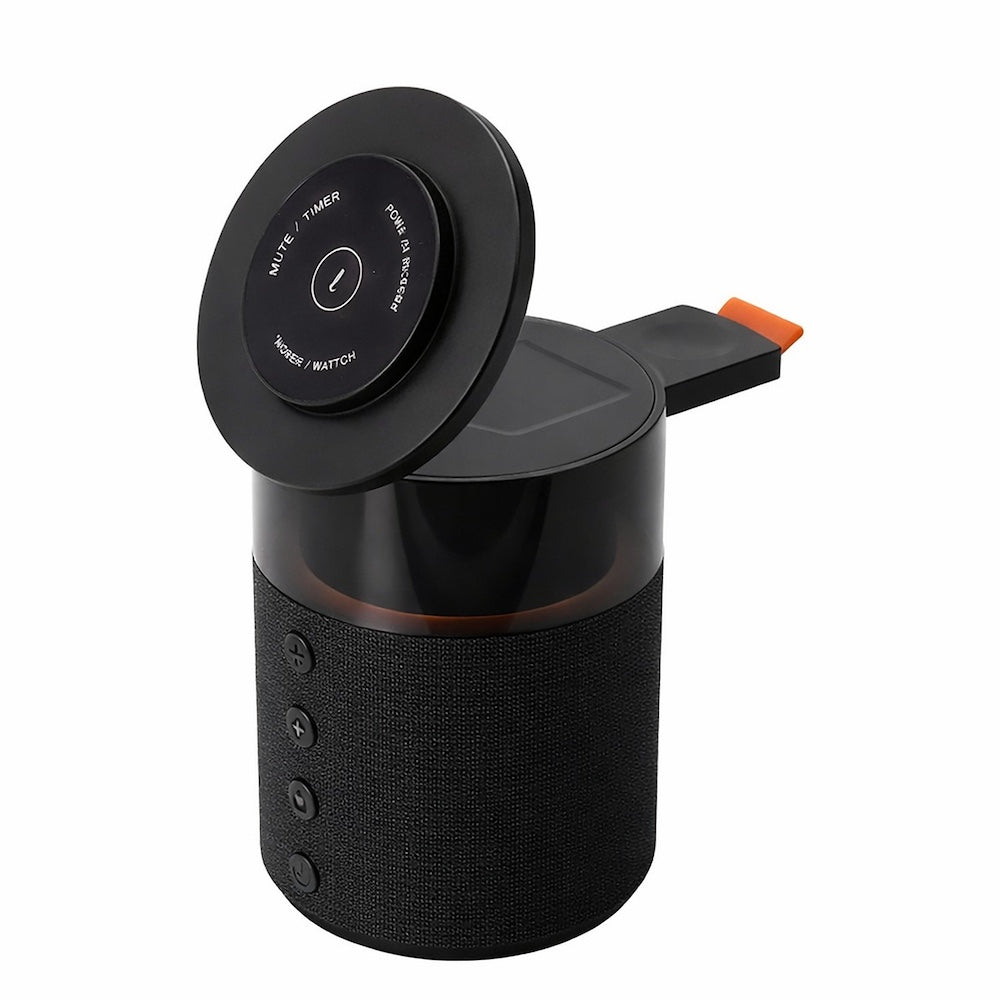 FOREVER SUNDAY 5-in-1 Multifunctional Speaker Charging Station -BLACK