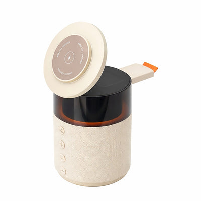 FOREVER SUNDAY 5-in-1 Multifunctional Speaker Charging Station - CREAM