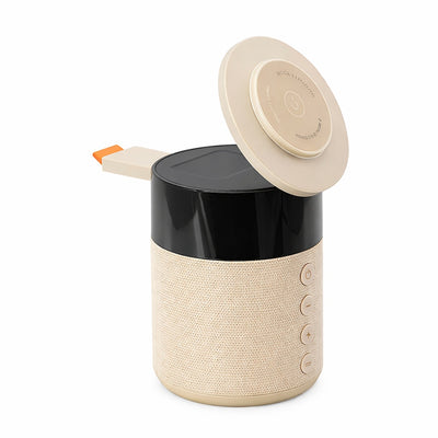 FOREVER SUNDAY 5-in-1 Multifunctional Speaker Charging Station - CREAM