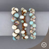 FRESH WATER PEARL AMAZONITE