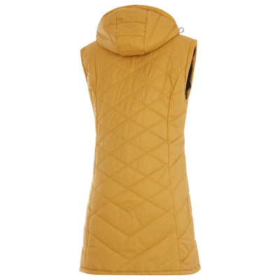 Hybrid Versatile 2 N 1 Coat Vest With Powerbank - Women's GOLDEN