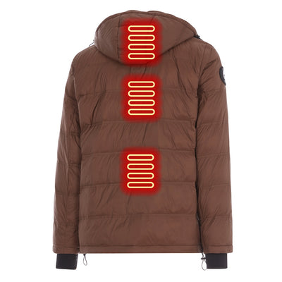 MEN'S: Hybrid Versatile 2 N 1 Coat Vest With Powerbank - MOCHA