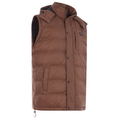MEN'S: Hybrid Versatile 2 N 1 Coat Vest With Powerbank - MOCHA