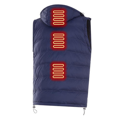 Hybrid Versatile 2 N 1 Coat Vest With Powerbank - Men's NAVY