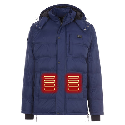 Hybrid Versatile 2 N 1 Coat Vest With Powerbank - Men's NAVY