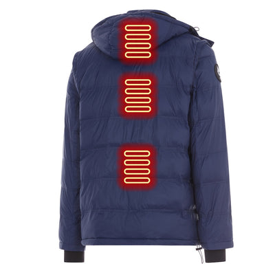 MEN'S: Hybrid Versatile 2 N 1 Coat Vest With Powerbank - NAVY