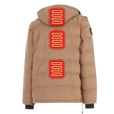 Hybrid Versatile 2 N 1 Coat Vest With Powerbank - Men's TAN