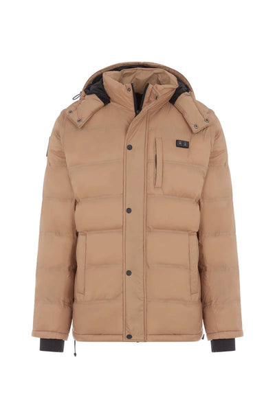 Hybrid Versatile 2 N 1 Coat Vest With Powerbank - Men's TAN