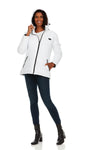 THE HEATED COAT - PAFFUTO - FEMALE With Power Bank - white