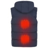 THE HEATED COAT - PAFFUTO VEST With Power bank - Blue