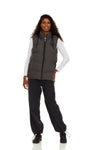 THE HEATED COAT - PAFFUTO VEST With Power bank - Gray