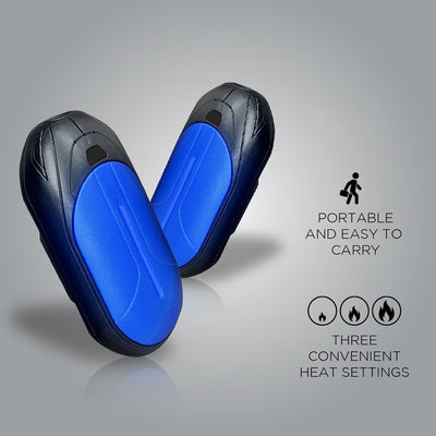 Electric Hand Warmers - Grey & Navy