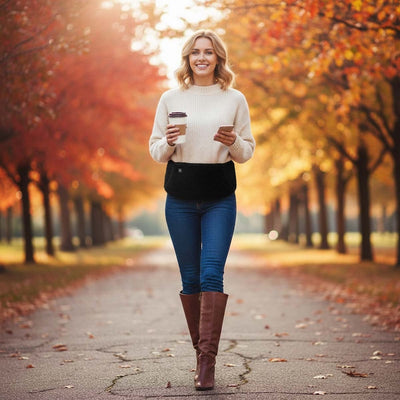 HELIOS Waistband with 5000mAh Power Bank - BLACK