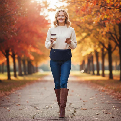 HELIOS Waistband with 5000mAh Power Bank - NAVY