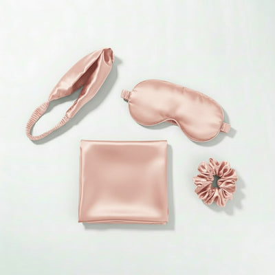 Radiant Night Silk Set - PINK