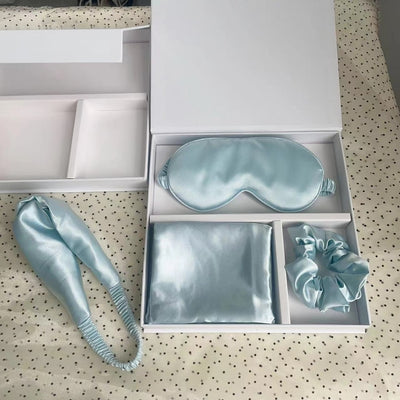 Radiant Night Silk Set - TEAL