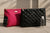 Jones NY Top Zip Bag 2 Bag Set - BLACK & PINK