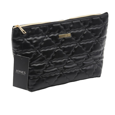 Jones NY Top Zip Bag 2 Bag Set - BLACK & PINK