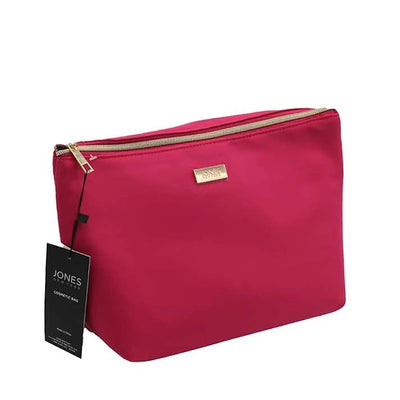 Jones NY Top Zip Bag 2 Bag Set - BLACK & PINK