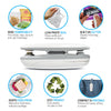 4 Pack Universal 2-in-1 Mini Bag Sealer & Cutter
