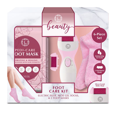 Lomi Smooth Heels Foot Care Bundle - PINK