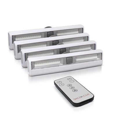 4 Pack Ultra Bright Wireless Light Bars w/ Remote Control