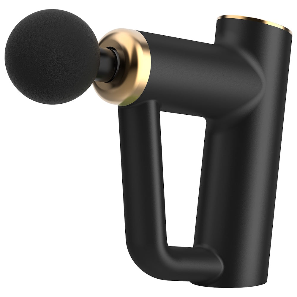 Deep Tissue Massage Gun with 4 Attachments - Black