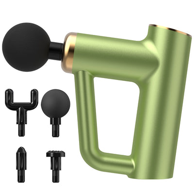 Deep Tissue Massage Gun with 4 Attachments - Green