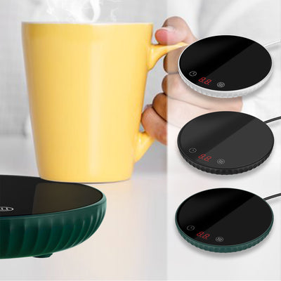 Forever Warm Mug/ Candle Warmer - Candle Included - Black