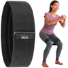 2 Pack Nicole Miller Booty & Hip Workout Resistance Band - BLACK