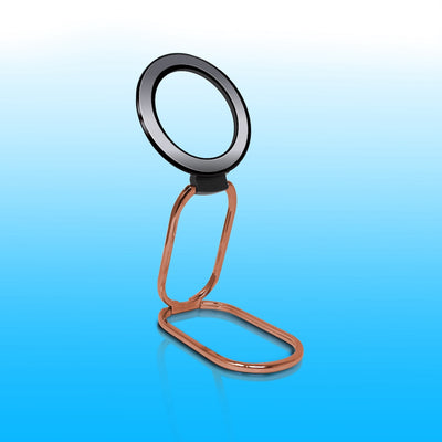 2 Pack Nicole Miller Foldable Magnetic Universal Phone Stand - ROSE GOLD