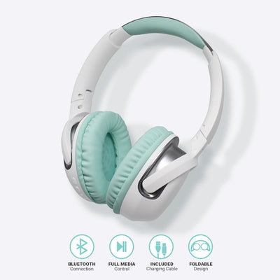 Nicole Miller Chime Wireless Headphones - MINT
