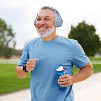 Nicole Miller Chime Wireless Headphones - BLUE