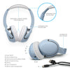 Nicole Miller Chime Wireless Headphones - BLUE